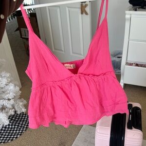 Altar'd State Vibrant Pink Camisole